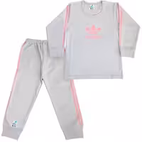 ست بلوز و شلوار اسپرت پسرانه دخترانه دولو طوسی Davalloo