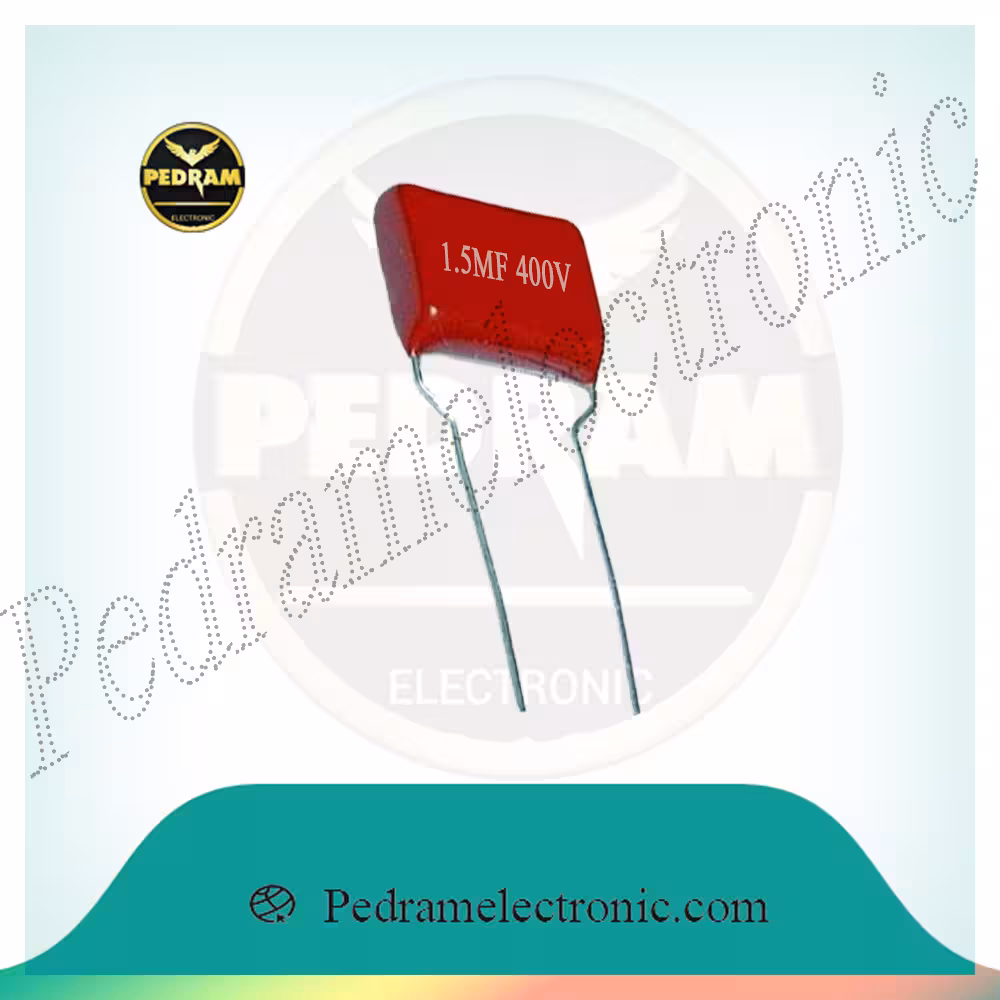 خازن پلی استر 15MF 400V POL 155400V