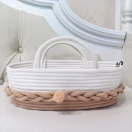 سبد کنار تختی بیضی رنگین کمان قیطانی Esf