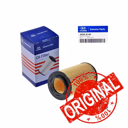 فیلتر روغن هیوندای آزرا 2006 تا 2009 کد 3C100 ساخت کره اصلی