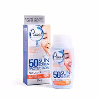 کرم ضد آفتاب بی‌رنگ پیکسل پوست خشک SPF50  حجم 50 میلی‌لیتر