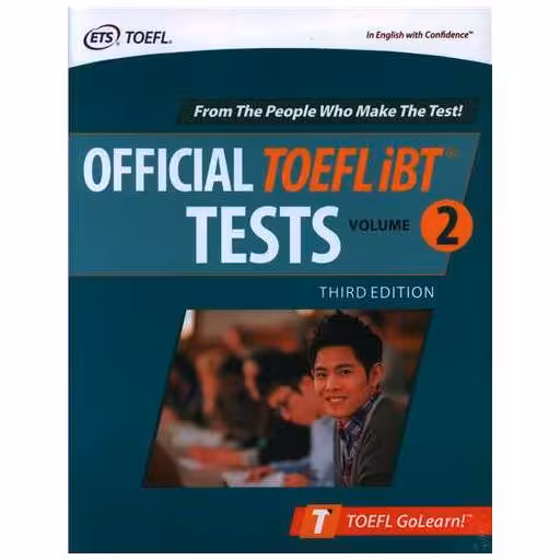 ETS TOEFL Official Toefl iBT 2 (کتاب دانش آموز وسی دی ) (جنگل)