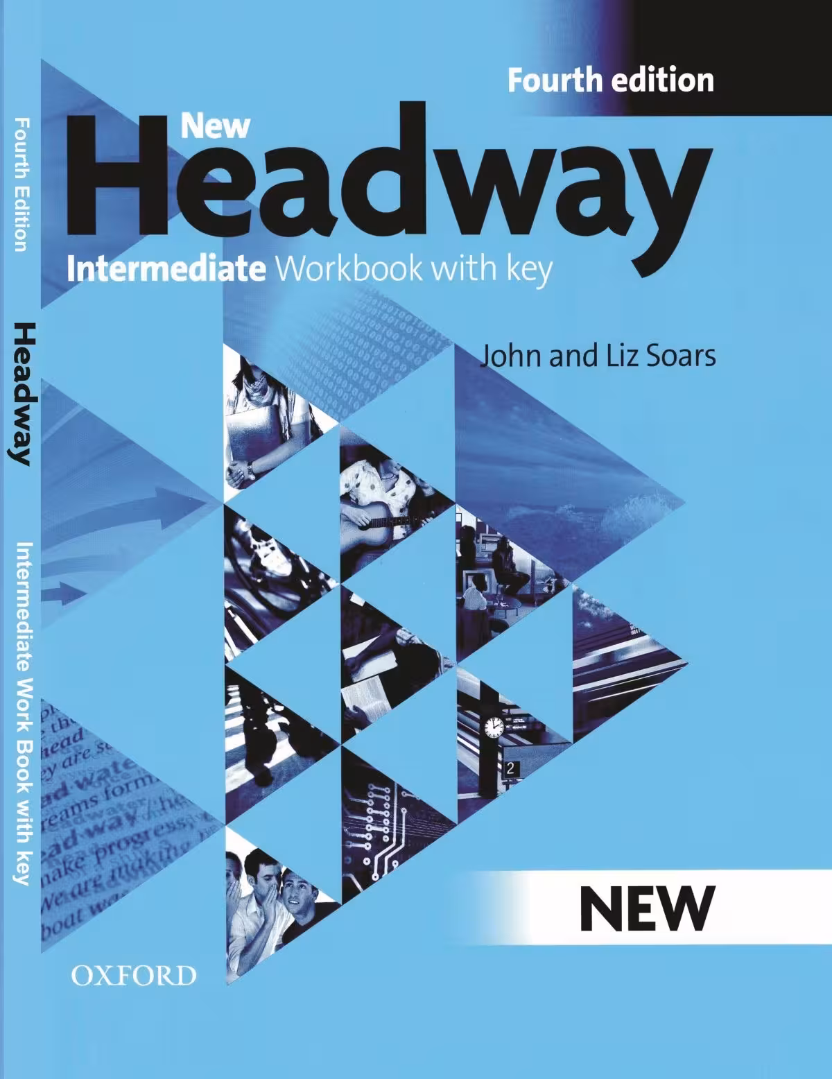 کتاب New headway: intermediate workbook with keyهدوی اینترمدیت