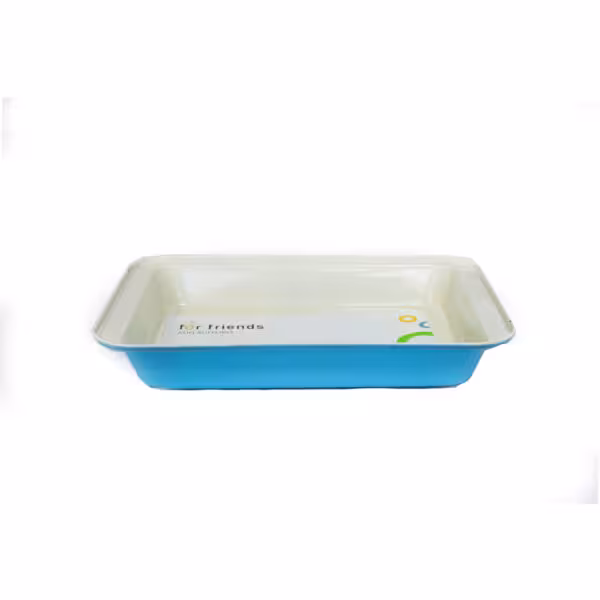 قالب تفلون سرامیکی مستطيل آبي