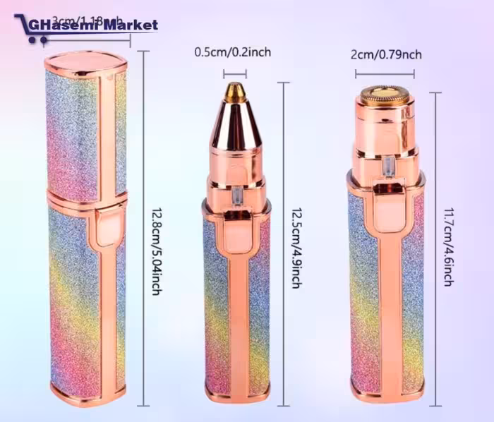 موزن ماتیکی گوش و ابرو شارژی رنگی
