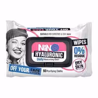 دستمال مرطوب مدل HYALURONIC بسته 50 عددی نینو