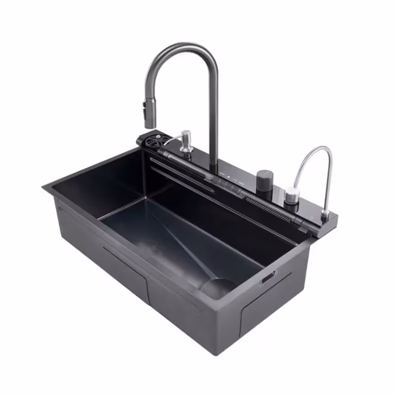 سینک ظرفشویی استیل توکار مدل پیانویی 7 كليد