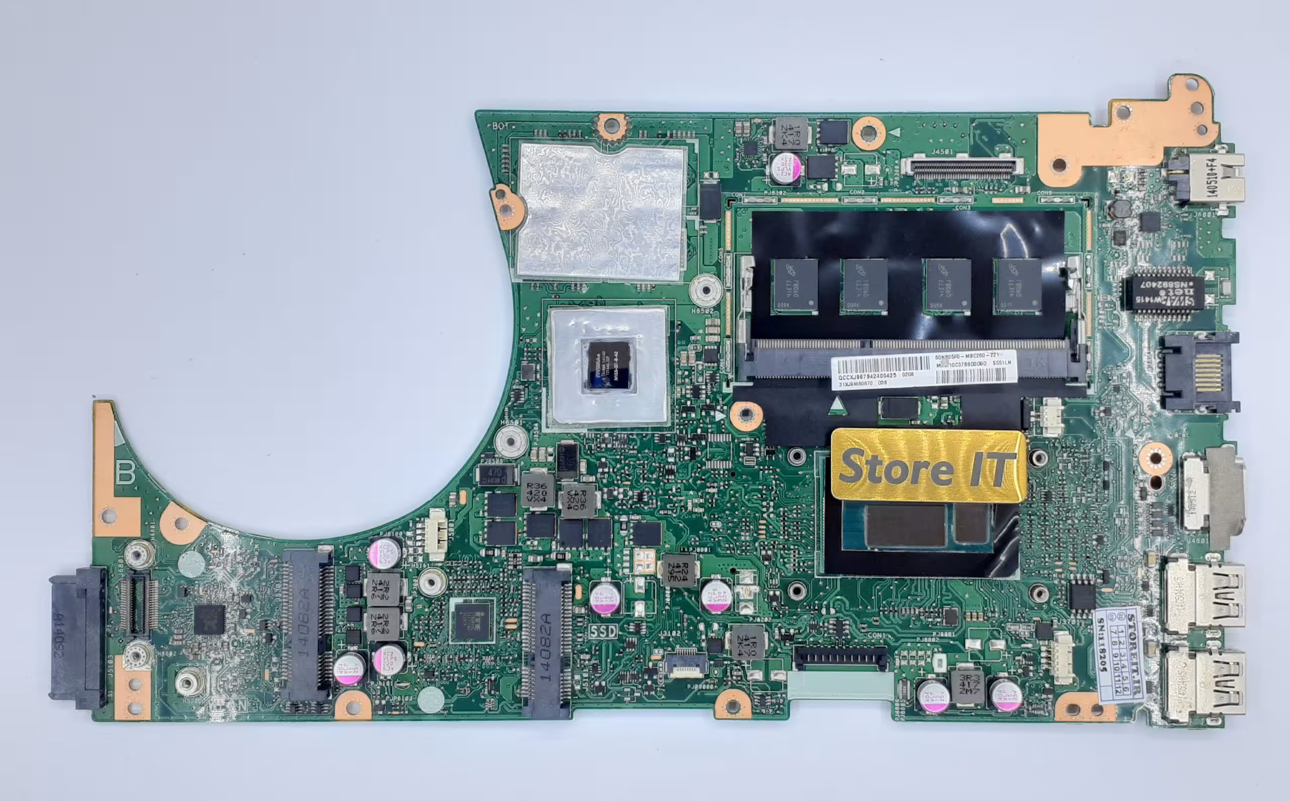 مادربرد لپ تاپ ایسوس VivoBook S551LN | I7-4 | گرافیک Nvidia | رم آنبرد 4 گیگ