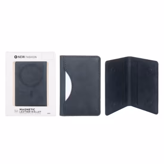 جاکاراتی چرمی دور دوخت مدل Magnetic مگ سیف دار