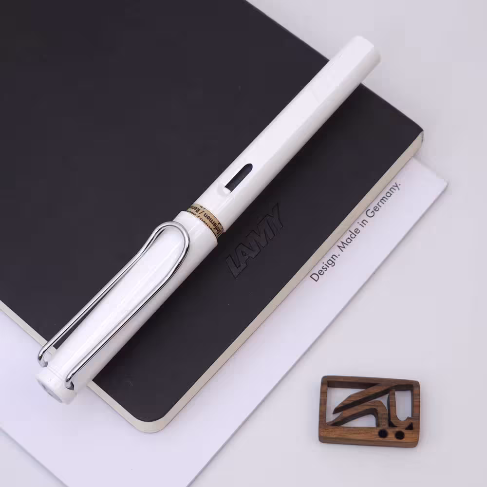 لامی خودنویس سافاری سفید LAMY SAFARI FP shiny white 19