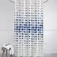 پرده حمام دلفین کد Ev-4961 v1 سایز 200×180 سانتی متر