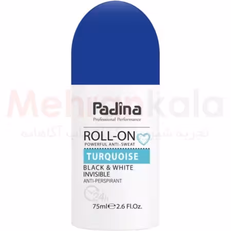 رول ضد تعریق زنانه پادینا مدل Turquoise حجم 75 میلی لیتر