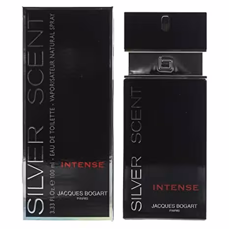 عطر و ادکلن مردانه ژاک بوگارت سیلور سنت اینتنس ادو تویلت Jacques Bogart Silver Scent Intense EDT for men