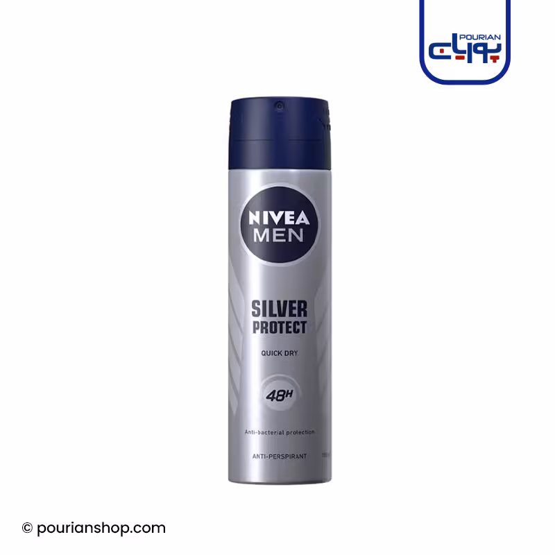 اسپری مردانه نیوا مدل SILVER PROTECT حجم 150 میلی لیتر