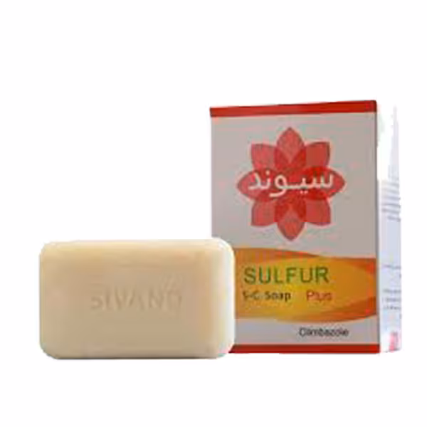 صابون گوگرد همراه با کلیمبازول سیوند 90 گرم Sivand Sulfur Soap 90 g