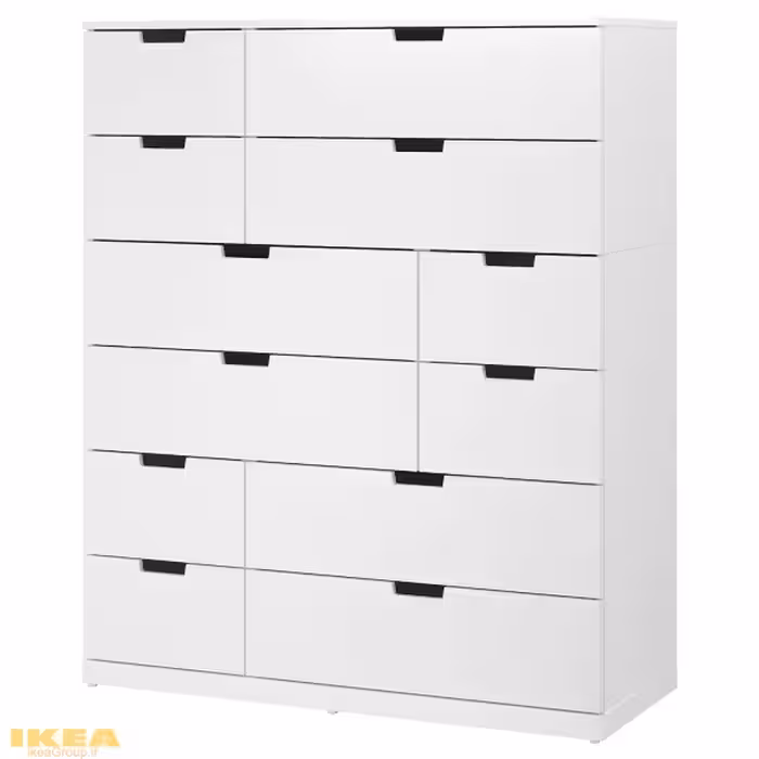 دراور 12 کشو مدل NORDLI | برند ایکیا | ارسال 5 روز کاری