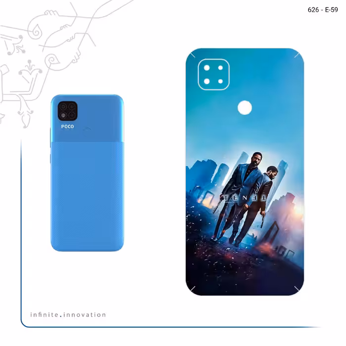 برچسب پوششی ماهوت مدل Tenet مناسب برای گوشی موبایل شیائومی Poco C31