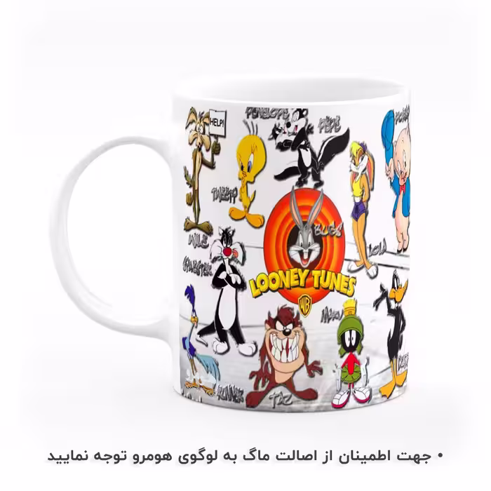 ماگ هومرو طرح باگز بانی مدل MG3420
