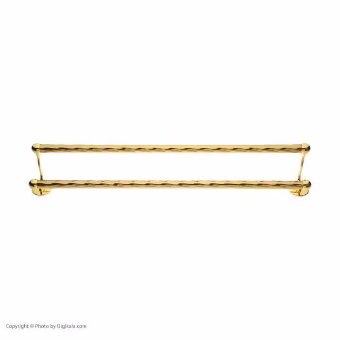 آویز حوله مدل مارپیچ دوقلو کد 1660