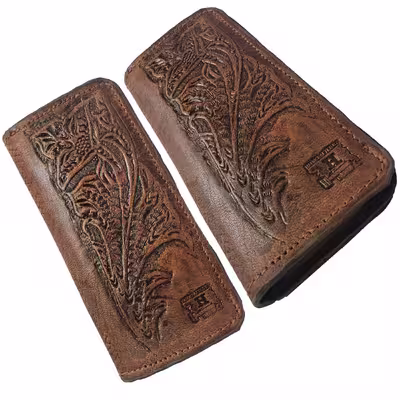 کیف پول مردانه مدل کتی طرح گلبوته کد 72
