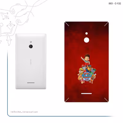 برچسب پوششی ماهوت مدل Paw Patrol مناسب برای گوشی موبایل نوکیا XL