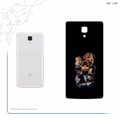 برچسب پوششی ماهوت مدل Great Rappers Digital Art مناسب برای گوشی موبایل شیائومی Mi 4