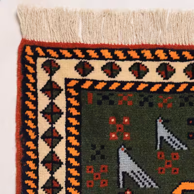 فرش دستباف دو و نیم متری مدل خراسان کد 4010832