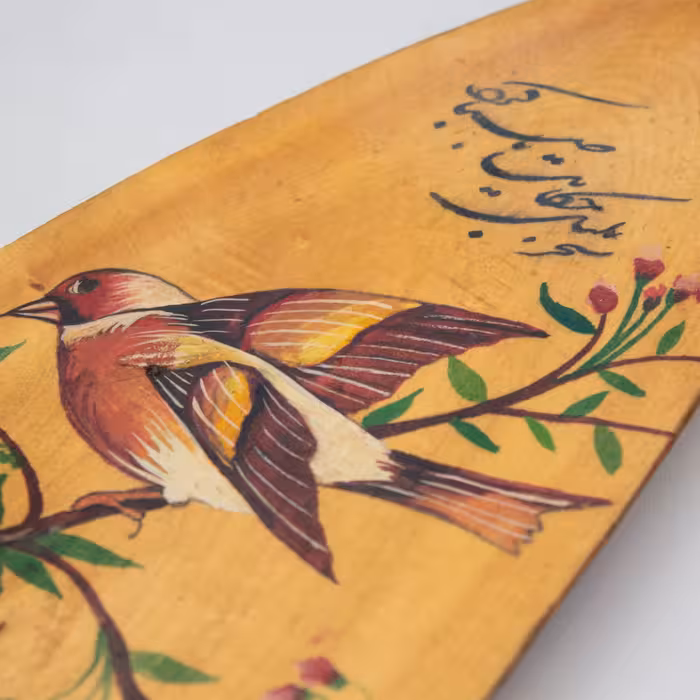 تابلو چوبی مدل پرندگان کد 11