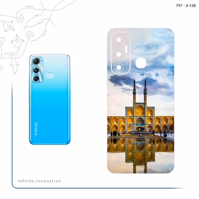 برچسب پوششی ماهوت مدل Amir Chakhmaq Square Yazd مناسب برای گوشی موبایل اینفینیکس Hot 11