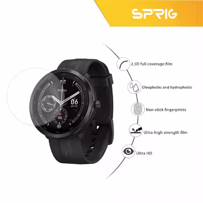 محافظ صفحه نمایش نانو اسپریگ مدل SPG مناسب برای ساعت هوشمند شیایومی Maimo Watch R