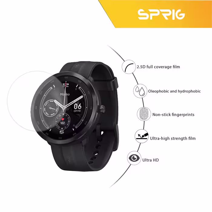 محافظ صفحه نمایش نانو اسپریگ مدل SPG مناسب برای ساعت هوشمند شیایومی Maimo Watch R