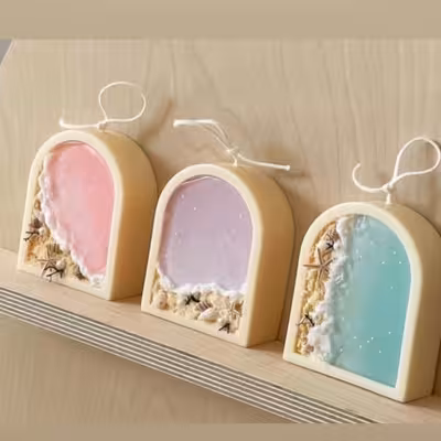 قالب شمع مدل طاقچه