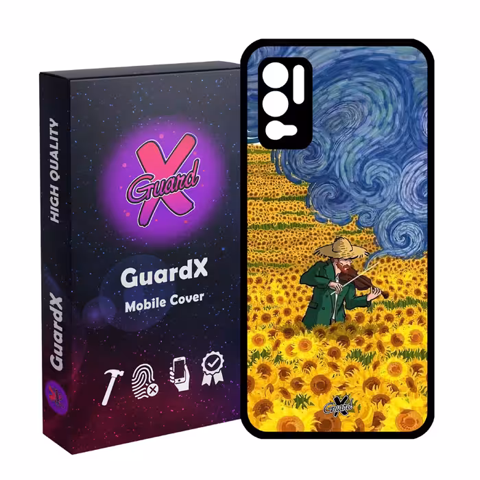 کاور گارد ایکس طرح Art مدل Glass10580 مناسب برای گوشی موبایل شیائومی Redmi Note 10 5G/Poco M3 Pro /Redmi Note 10T 5G