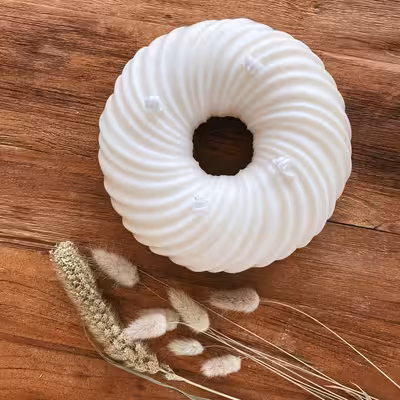 قالب شمع مدل دونات