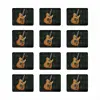 زیر لیوانی ماهوت مدل Guitar-Instrument بسته 12 عددی
