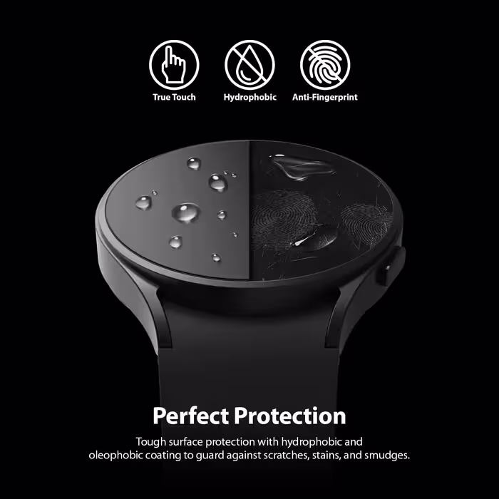 محافظ صفحه نمایش لاین مدل RB007 مناسب برای ساعت هوشمند سامسونگ Galaxy Watch 4 40mm بسته سه عددی