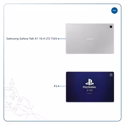 برچسب پوششی ماهوت مدل PS مناسب برای تبلت سامسونگ Galaxy Tab A7 10.4 LTE 2020 T505