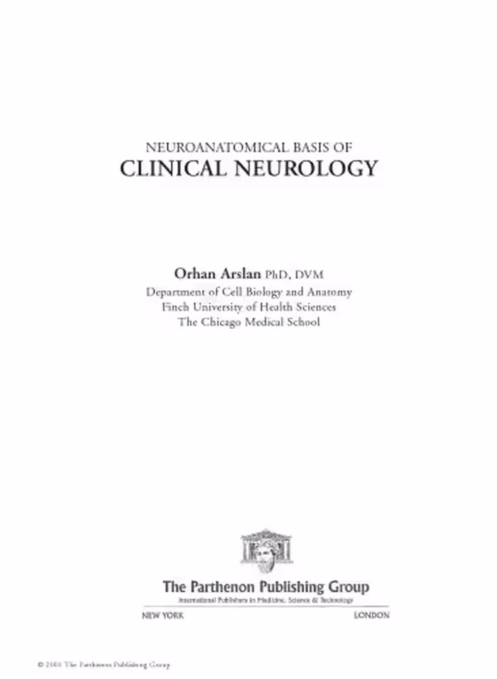 خرید و دانلود نسخه کامل کتاب Neuroanatomical Basis of Clinical Neurology