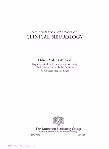 خرید و دانلود نسخه کامل کتاب Neuroanatomical Basis of Clinical Neurology