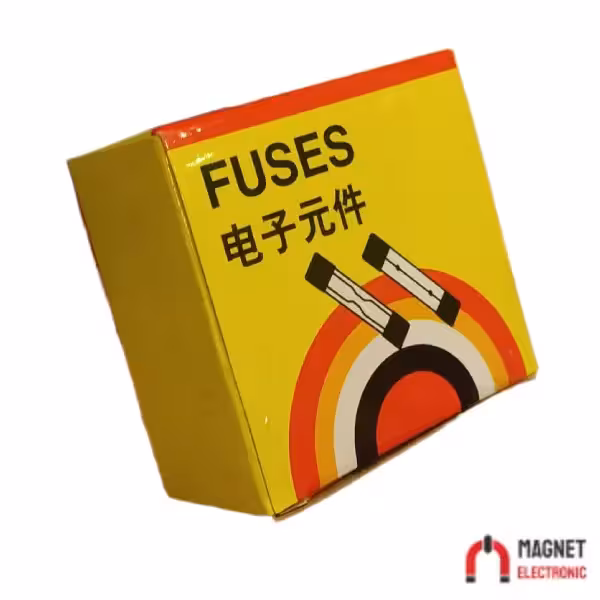 فیوز شیشه ای بزرگ چینی 630MA