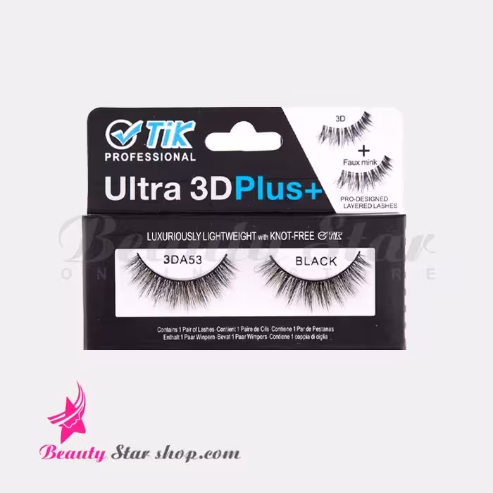 مژه مصنوعی سه بعدی تیک مدل A53