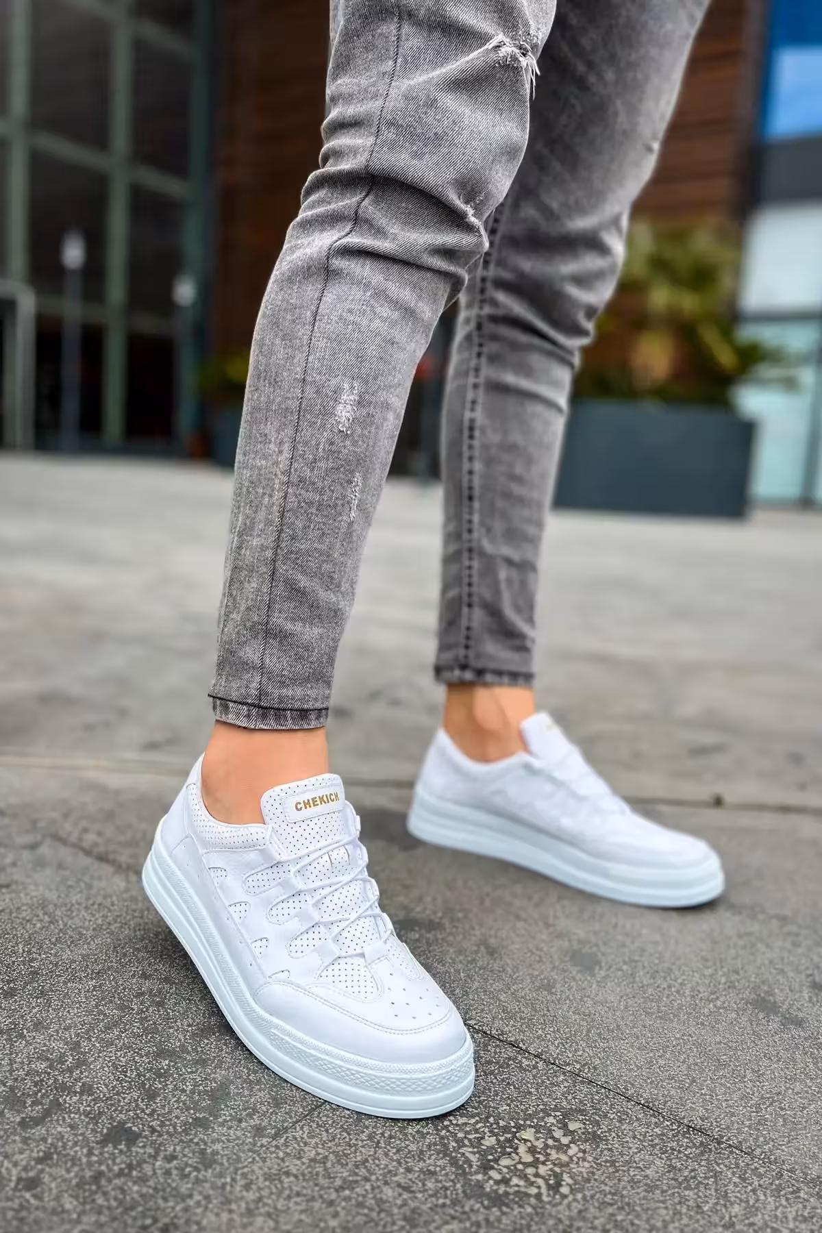 کفش مردانه سفید Ch040 Cbt C Rey – 766