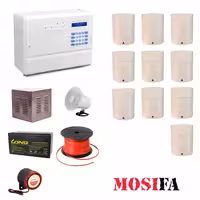 پکیج دزدگیر اماکن فایروال F10 مدل FPR10