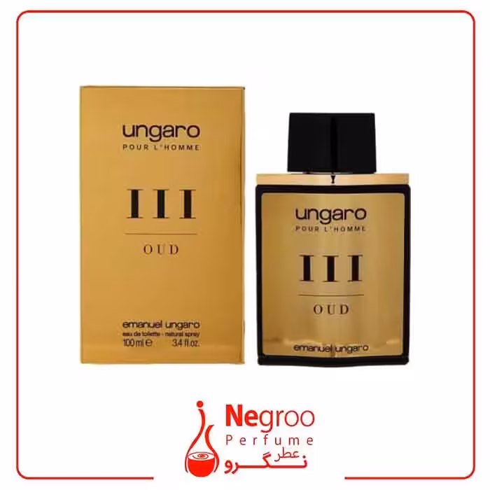 عطر ادکلن امانوئل آنگارو پور لهوم 3 عود 100 میل