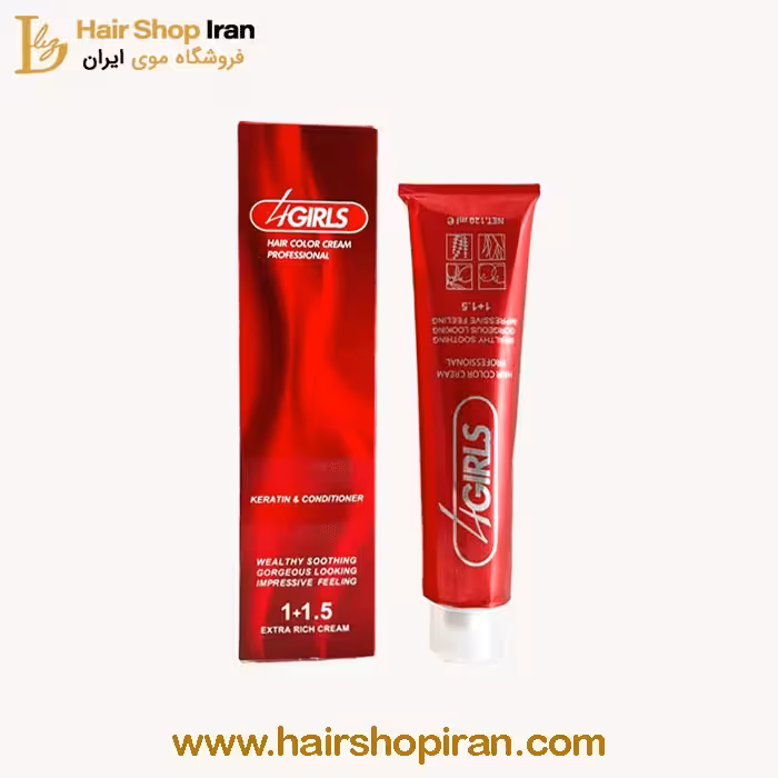 رنگ مو فورگرلز کد رنگ 8/5 G8 بلوند طلایی روشن 120 میل 4Girls