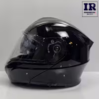 کلاه کاسکت فک متحرک Lazer لیزر مشکی براق