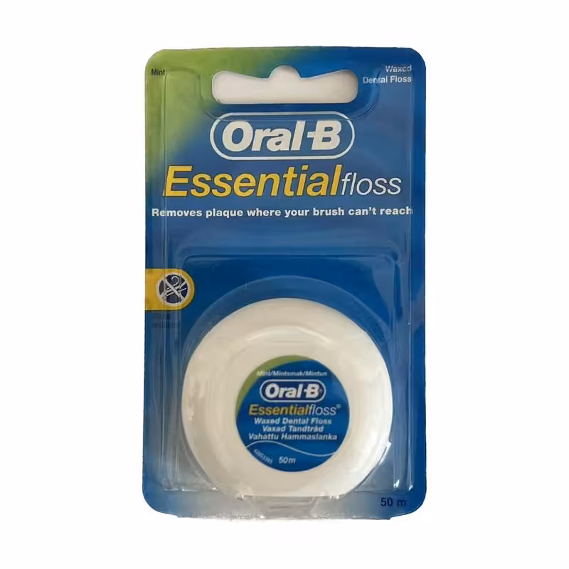 نخ دندان اورال بی اسنشیال Oral B Essential Waxed