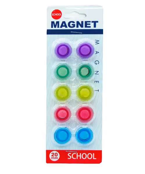 مگنت تخته گرد ورقی کوچک (10تکه)