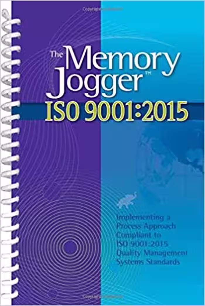 خرید و دانلود نسخه کامل کتاب The Memory Jogger ISO 9001:2015 -   Pdf
