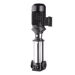 پمپ آب 50 اسب استيل ایستاده سه فاز ابارا مدل EVM 45 10-0 F5/37 IE3